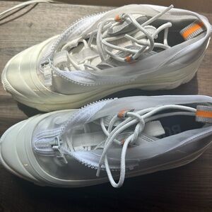 Burberrys Women Nylon and Suede Arthur Sneakers